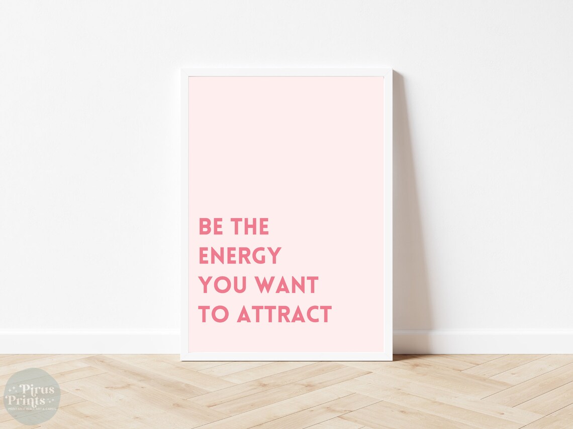 Manifest Law of Attraction Mindfulness Art Print - Image 2