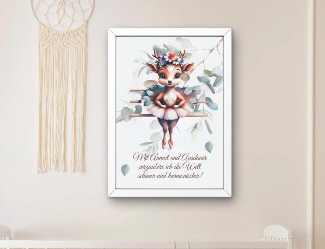 Cute Animal World Professions, Inspirational Nursery Art