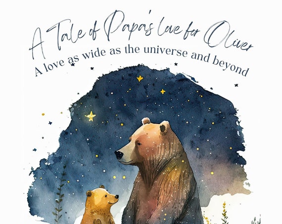 Father's Day Book - Personalized Gift