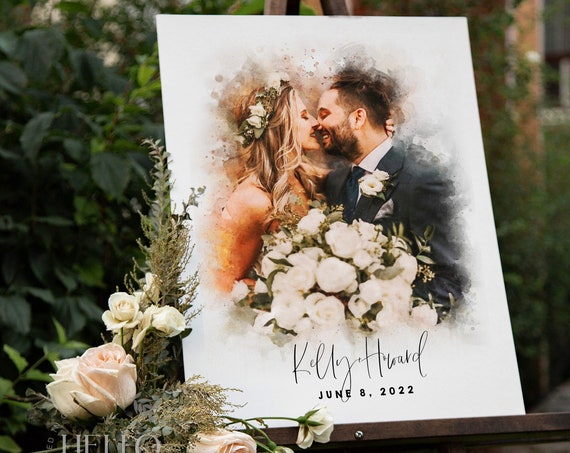 Wedding Guest Book Alternative Guestbook Ideas Wedding Venue Art Portrait Guest Book Alternative Illustration Personalized Couple