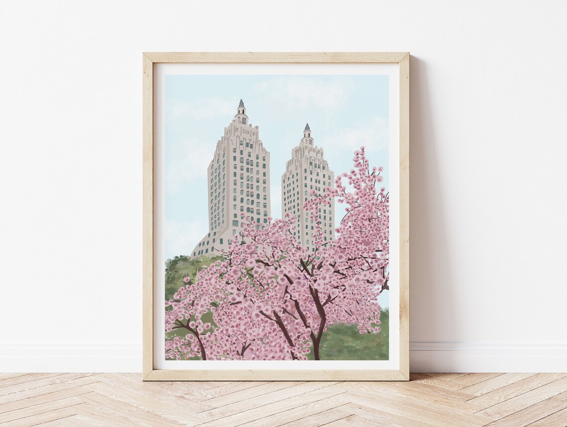 New York City Travel Poster, United States Art Print