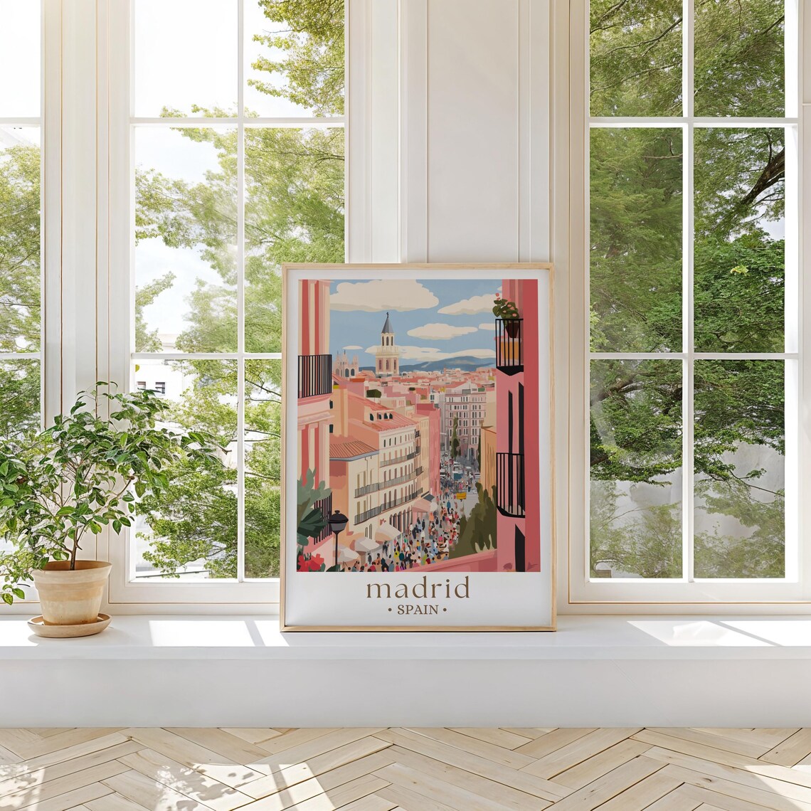 Madrid Spain Travel Poster, European City Decor - Image 2