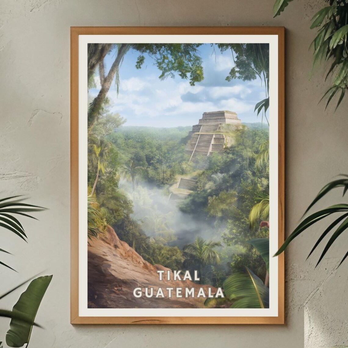 Tikal Guatemala Poster, Ancient Mayan Ruins - Image 2