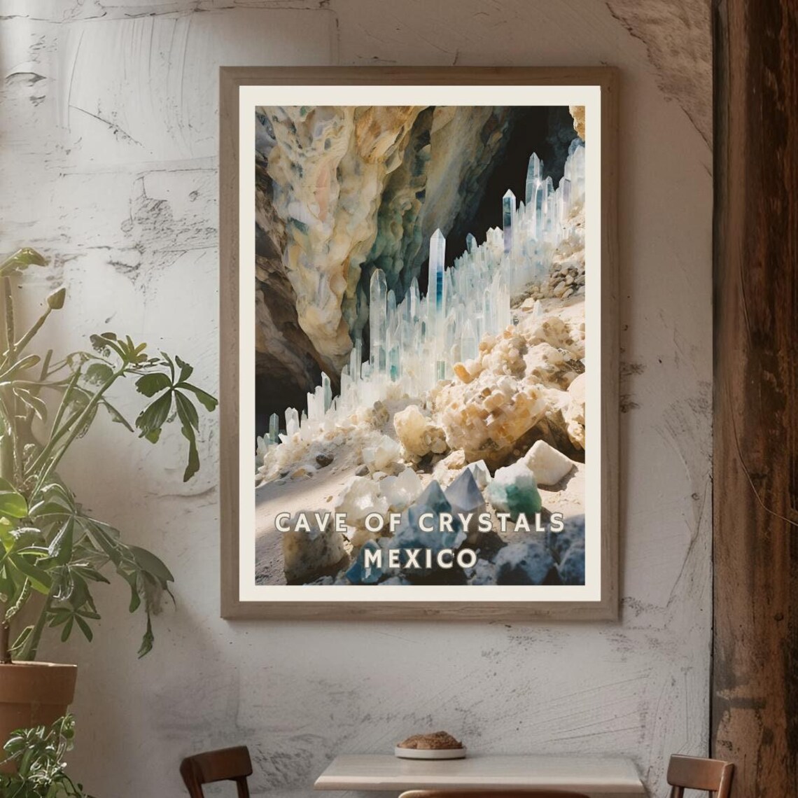 Cave Of Crystals Mexico, Natural Wonder Poster