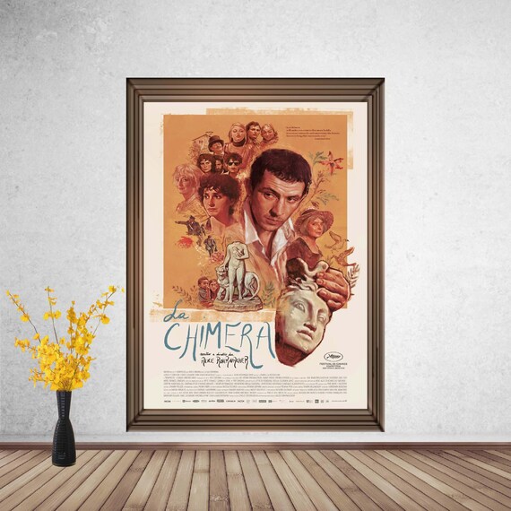 La Chimera Alice Rohrwacher Cannes Festival Illustrated Movie Poster