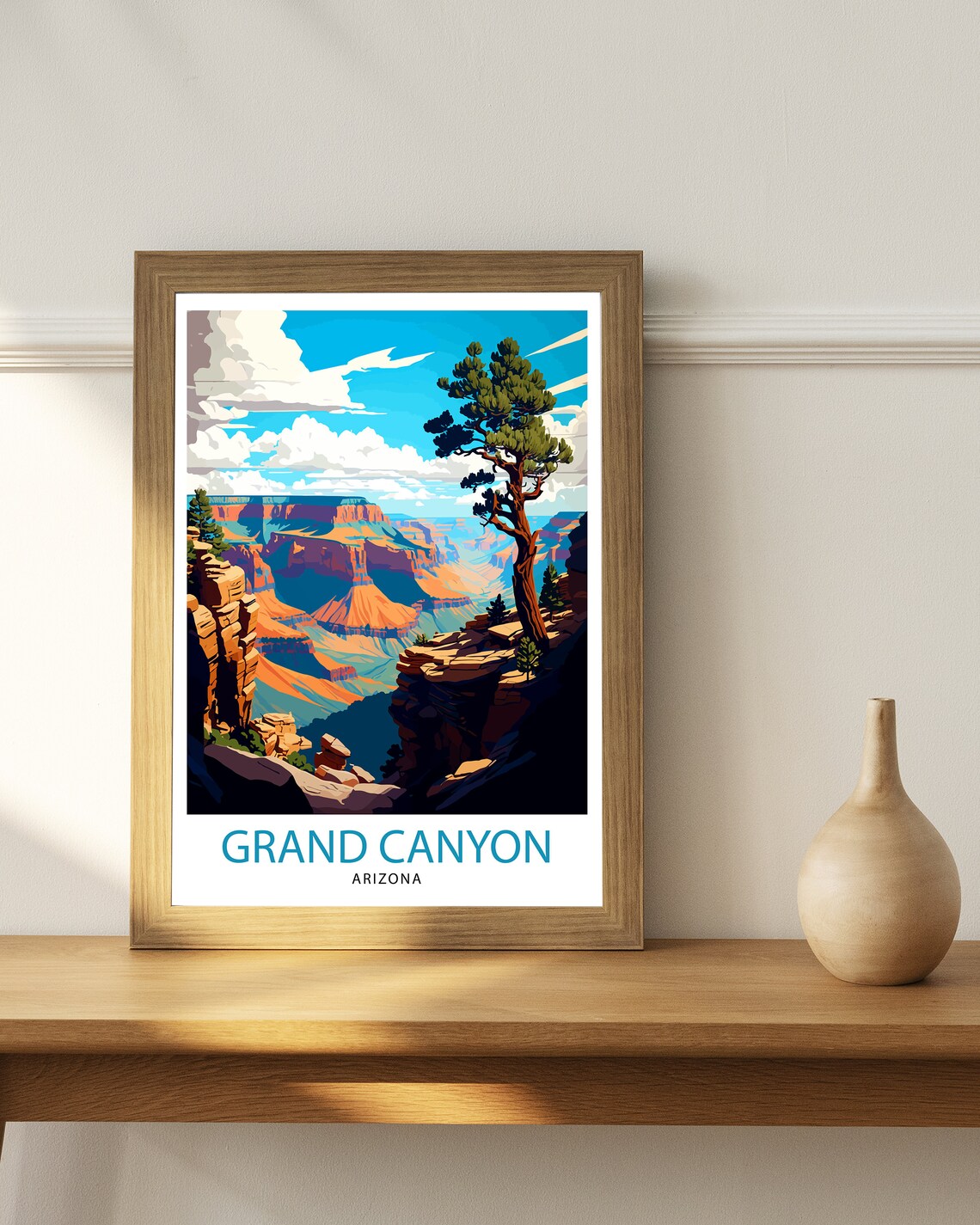 Grand Canyon Travel Poster, National Park Decor - Image 3