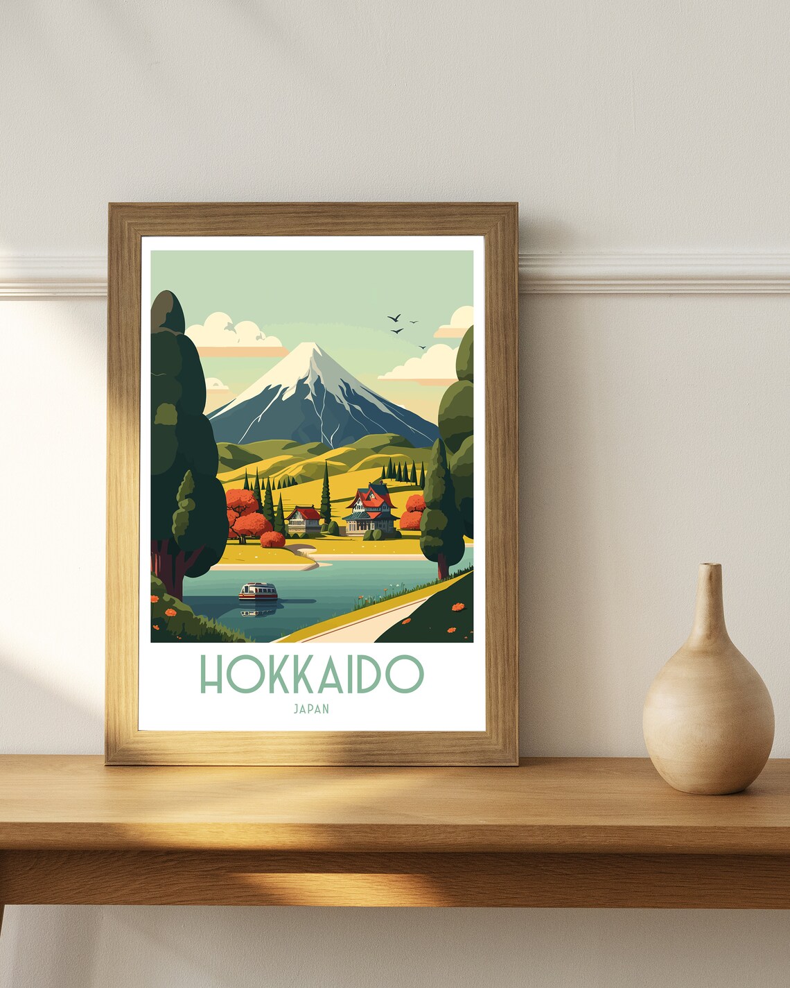 Hokkaido Travel Poster, Japan Wall Decor - Image 2
