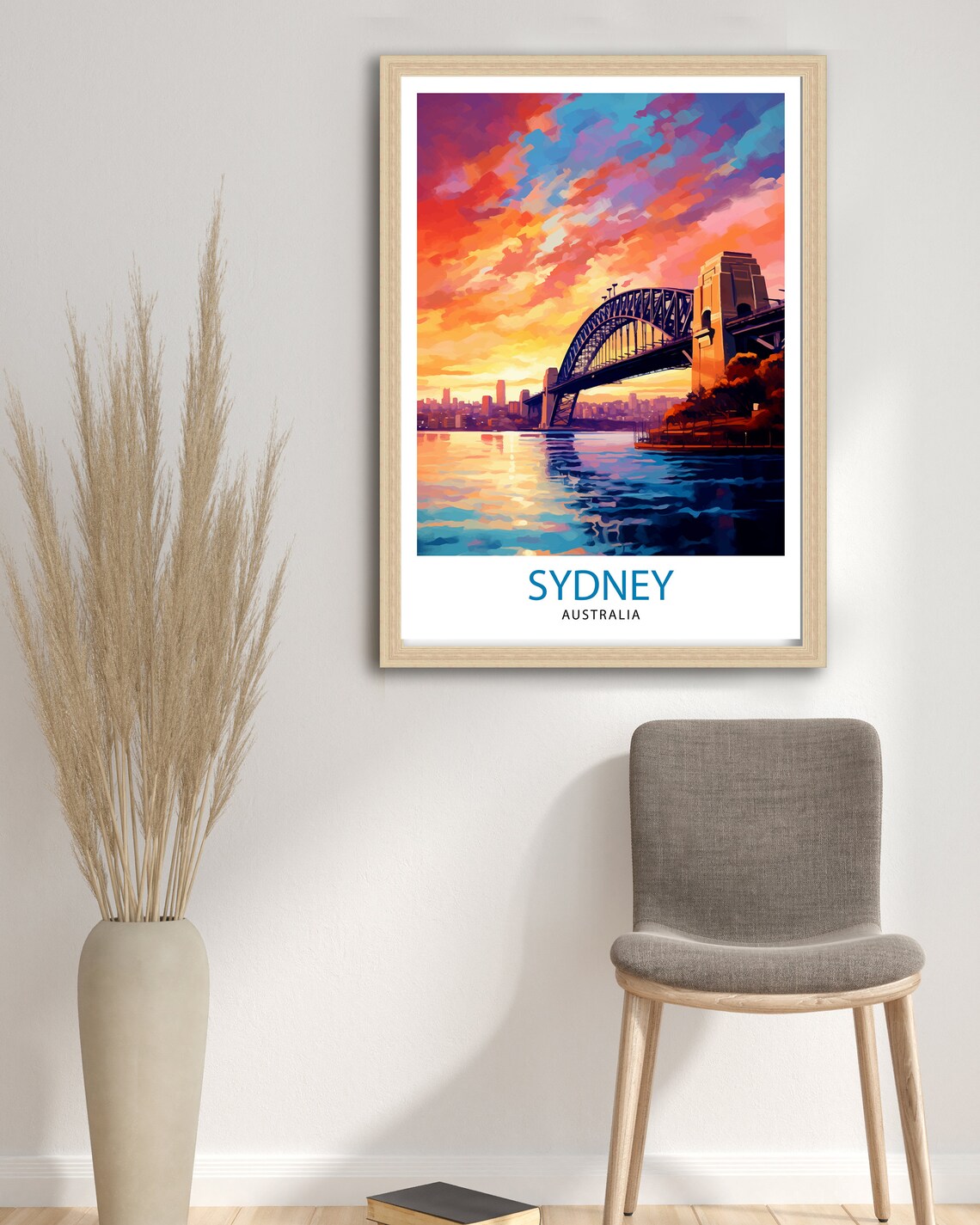 Sydney Australia Travel Poster, Home Decor Print - Image 2
