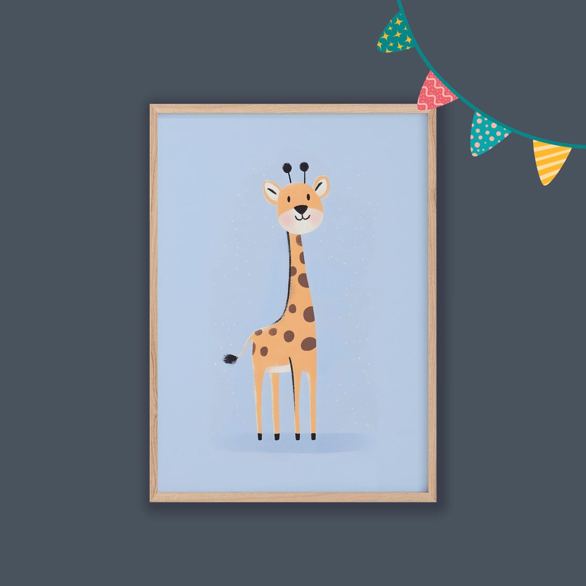 Nursery Decor Baby Room Wall Art Nursery Decor Prints Animal Boho Kids Room Decor Instant Playroom Print - Image 2