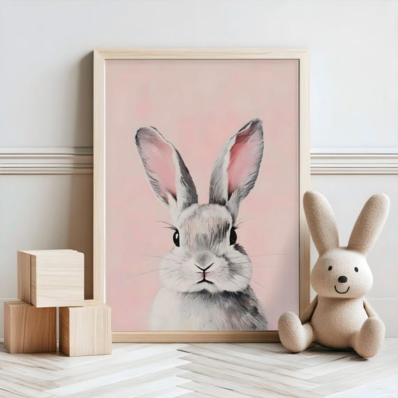 Nursery Decor Baby Room Wall Art Nursery Decor Prints Animal Boho Kids Room Decor Instant Playroom Print