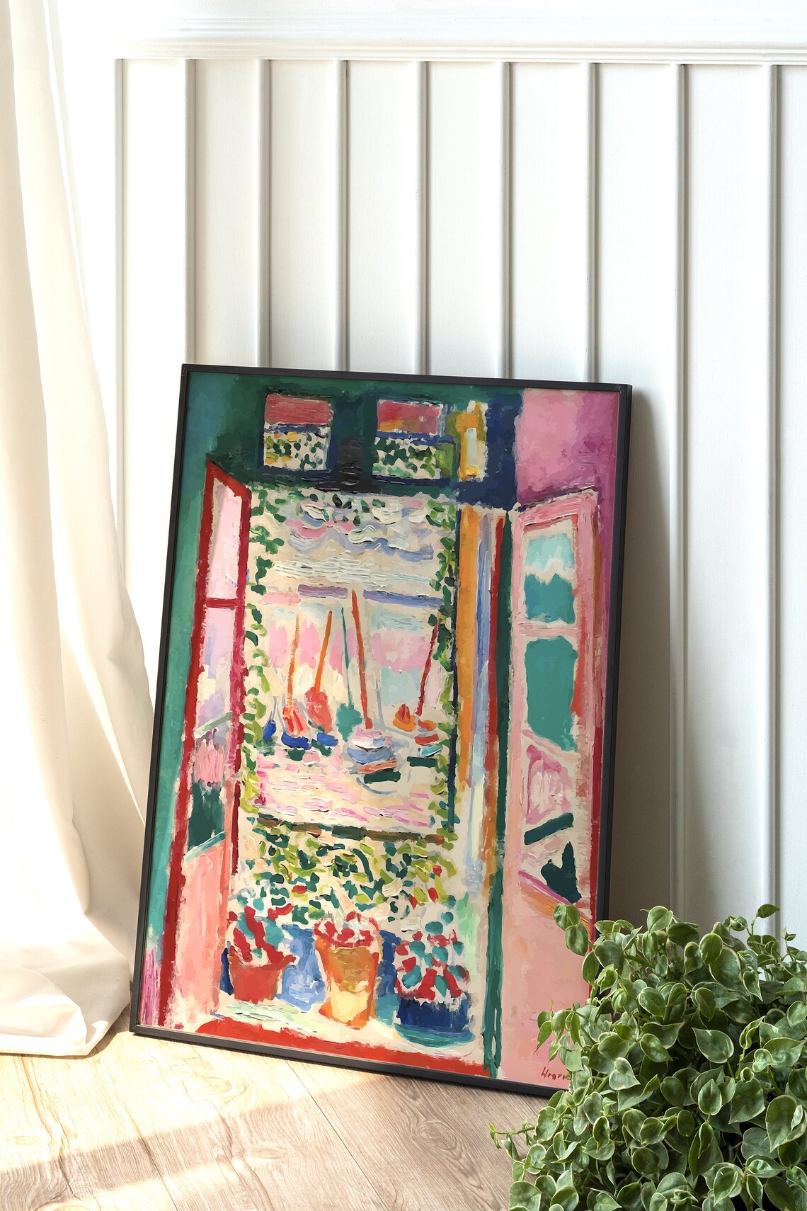 Matisse Exhibition Poster, Modern Minimal Art - Image 4