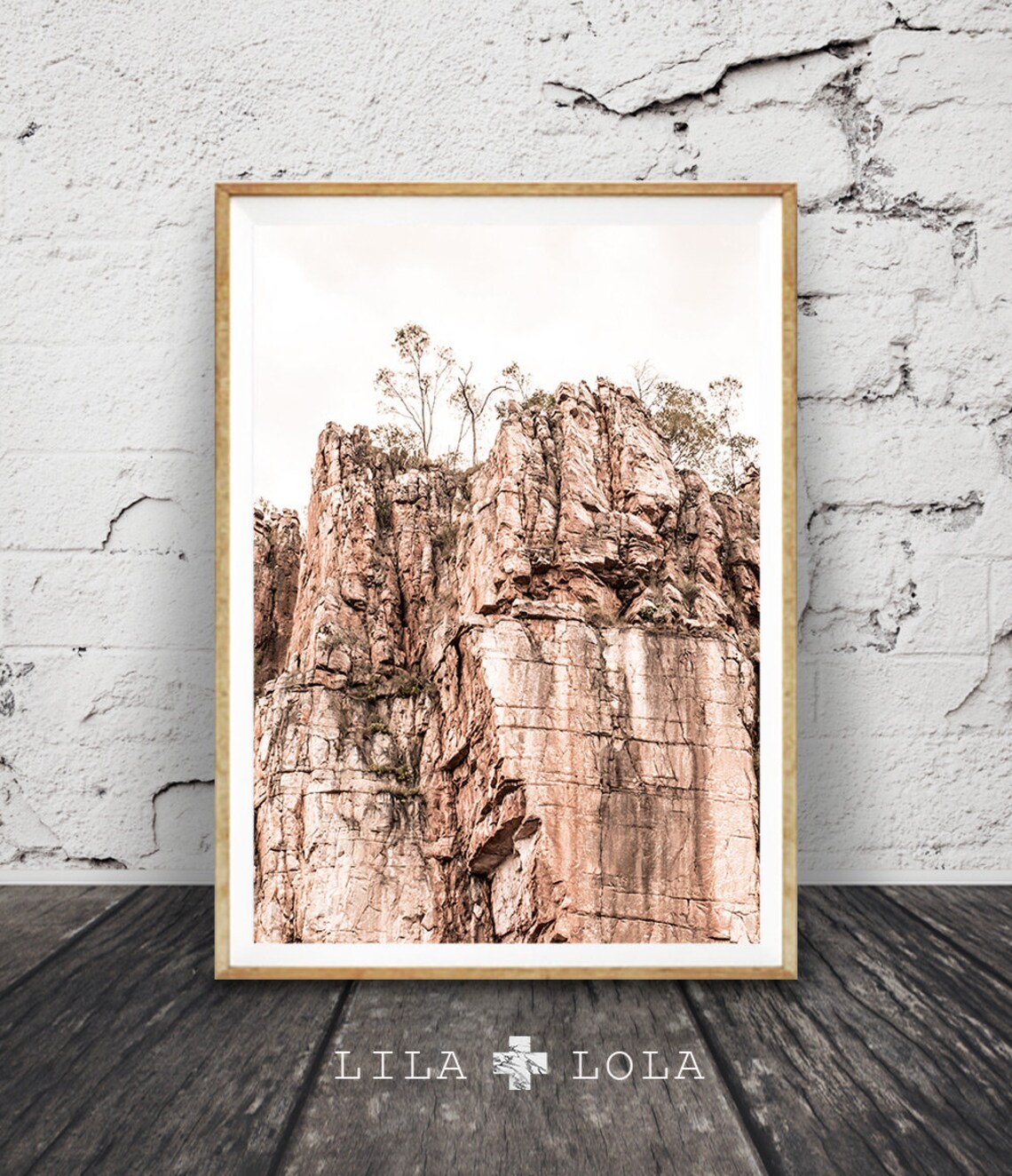 Australian Outback Print, Katherine Gorge Cliff
