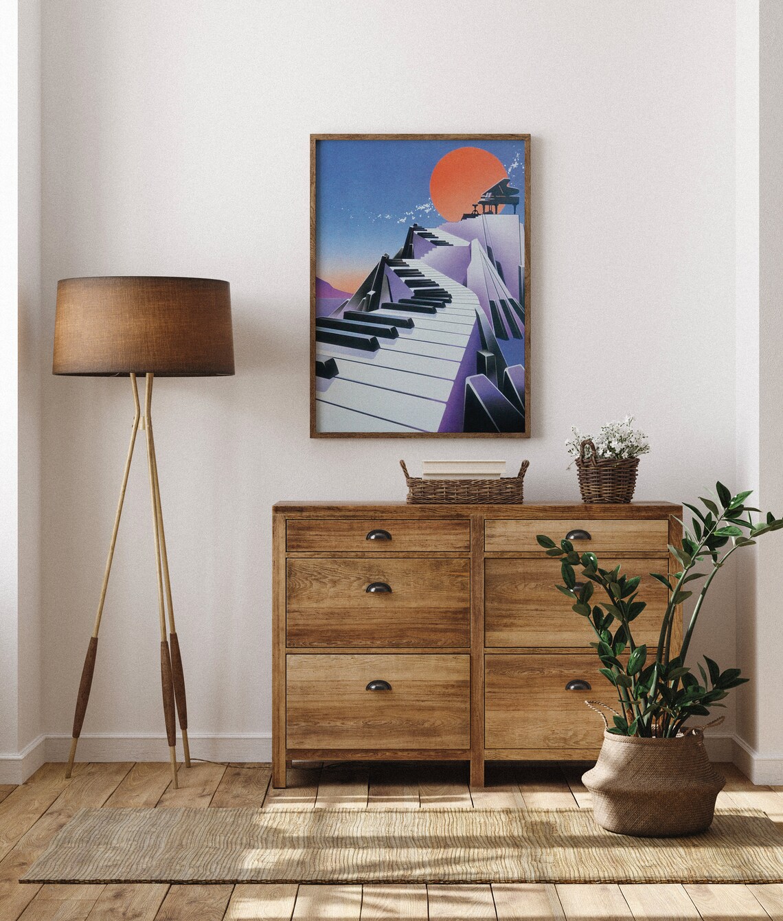 Piano Retro Poster, Music Wall Art Print - Image 6