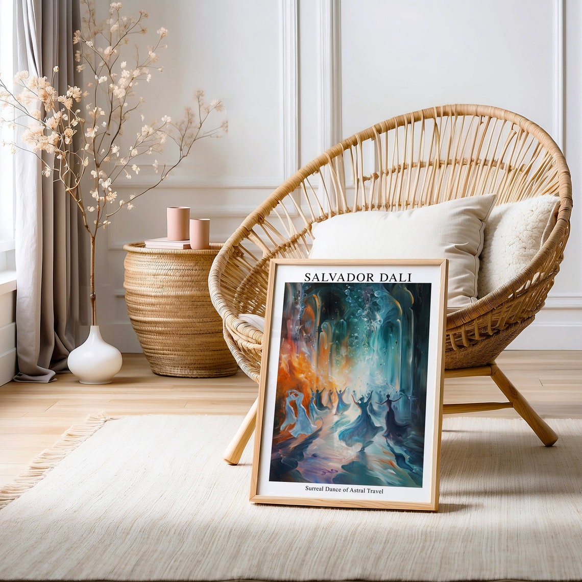 Salvador Dali Surreal Dance Art Print - Image 2