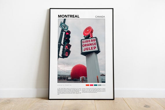 Montreal Travel Print Montreal Photography Montreal Travel Gift Montreal Wall Decor Montreal Art Print Downloads