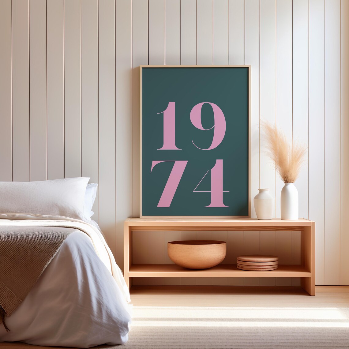 Retro 1974 Birthday Poster, 50th Birthday Gift - Image 2