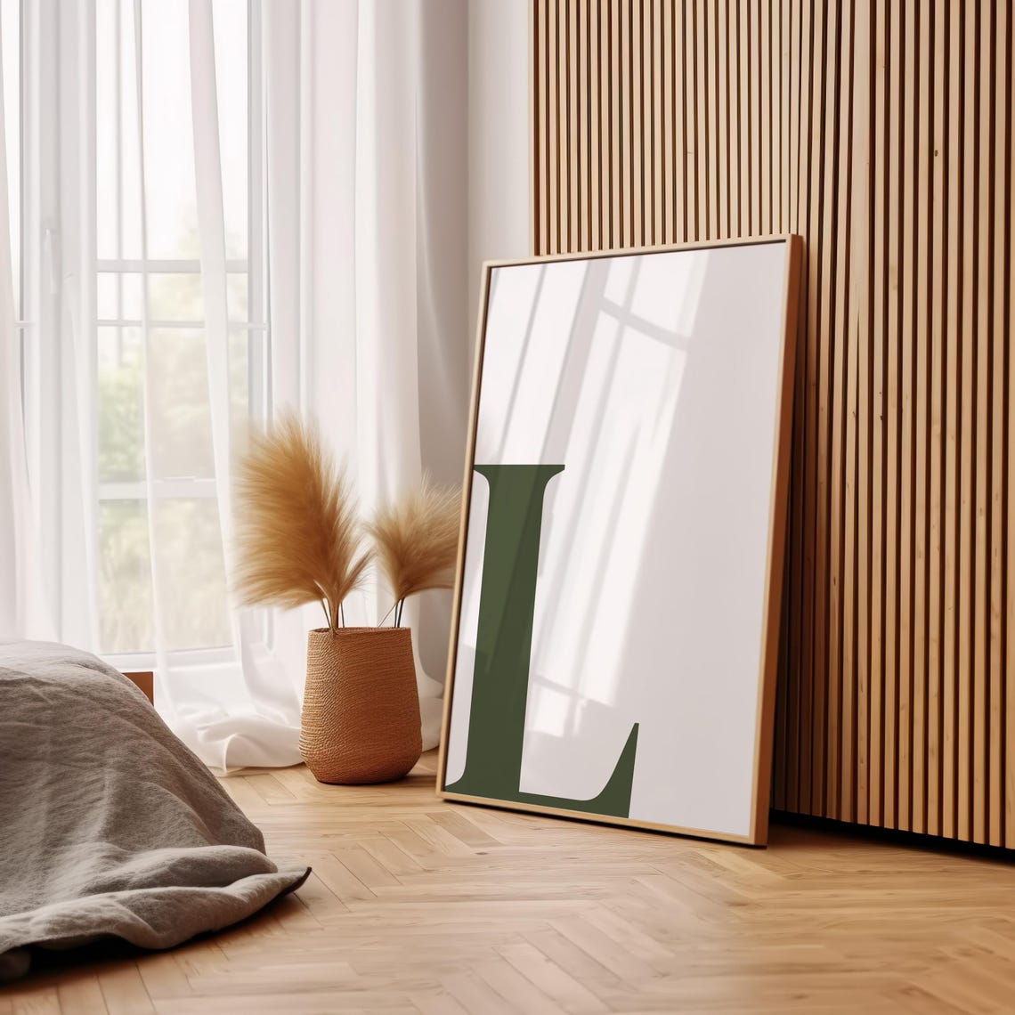 Letter L Poster, Preppy Room Decor - Image 2