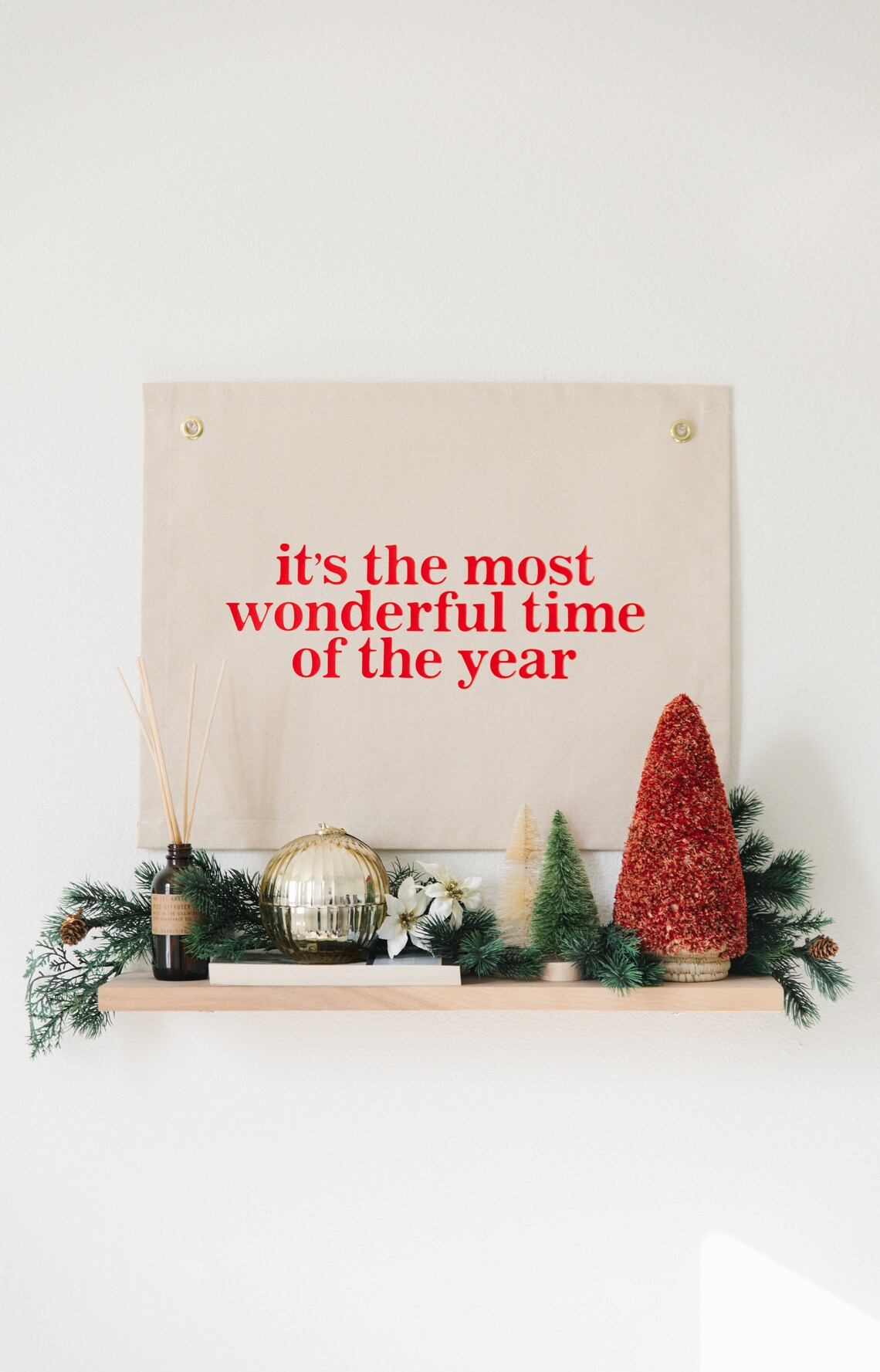 Most Wonderful Time Of The Year Christmas Banner - Image 3