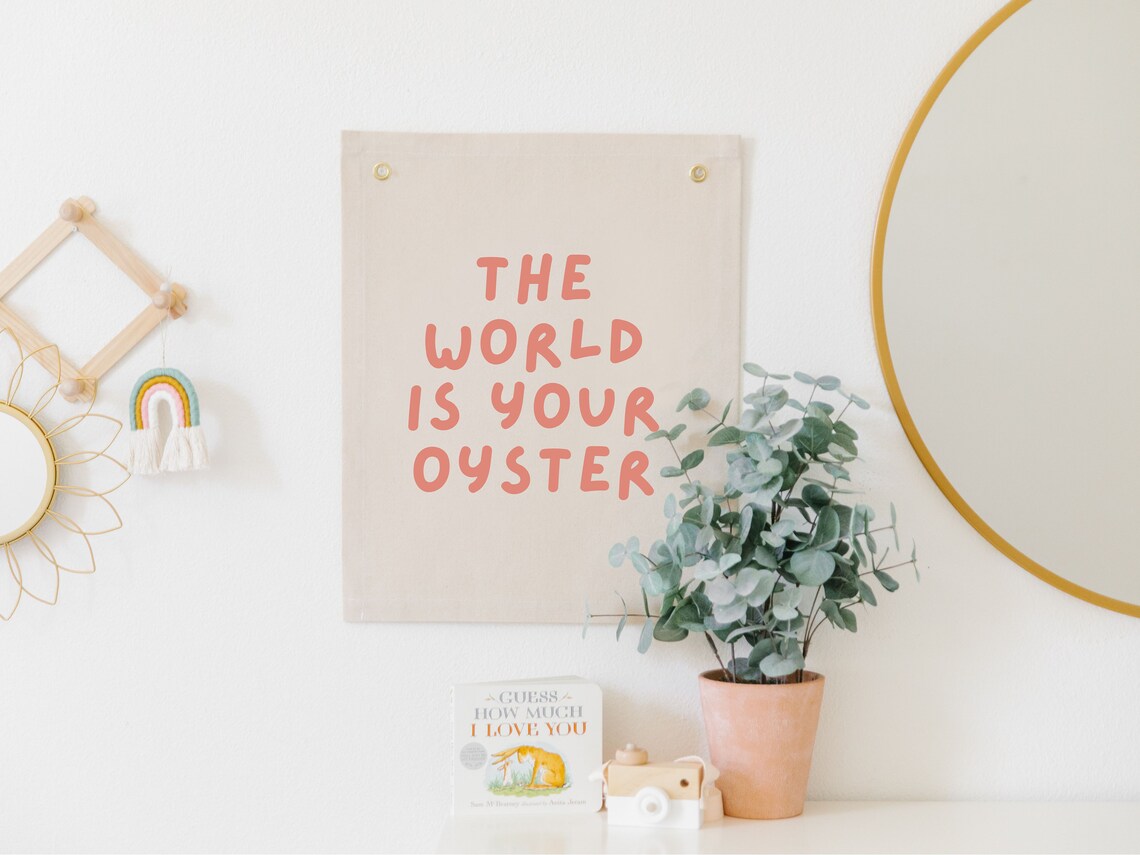The World Is Your Oyster Surf Nursery Decor Art Print - Image 3