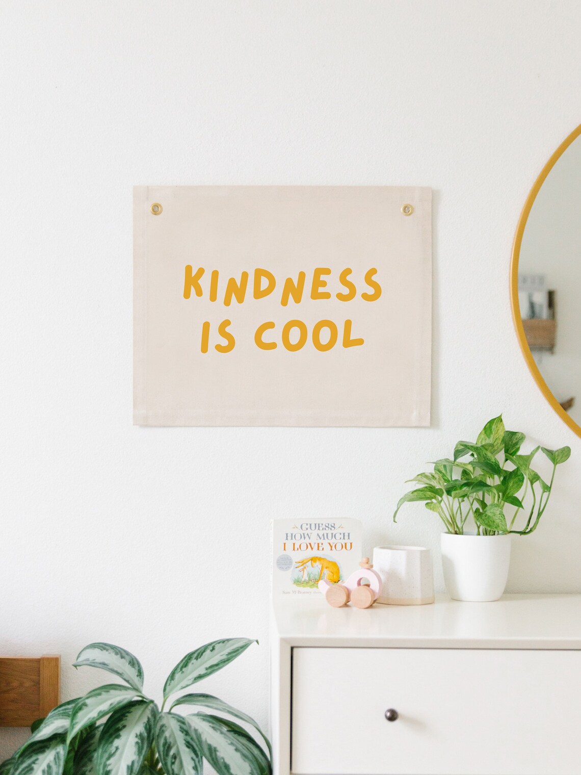 Kindness Is Cool Retro 70s Banner, Dorm Decor - Image 3