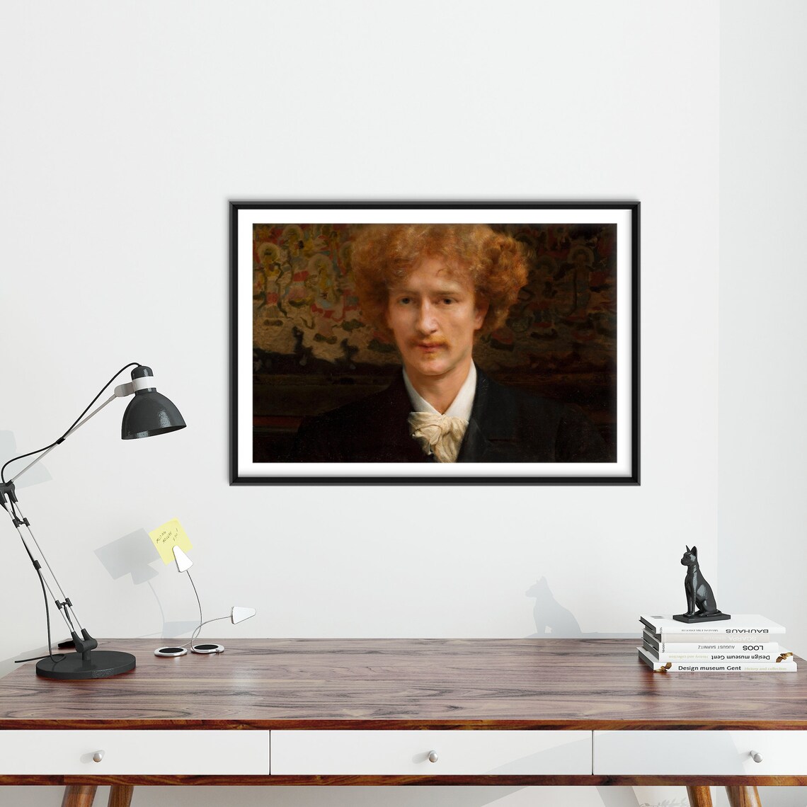 Alma Tadema Portrait Of Ignacy Jan Paderewski 1891 Classic Oil Painting Poster - Image 4