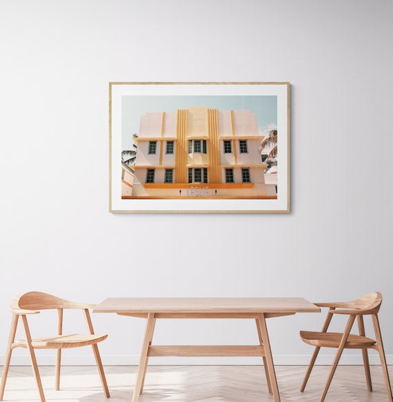 Miami Beach Photograph, Art Deco Architecture