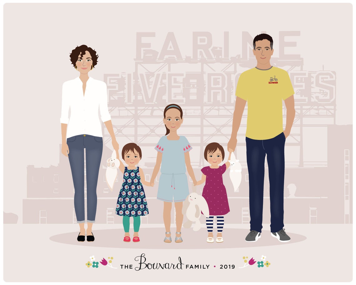 Custom Portrait, Bespoke Art Print - Image 5