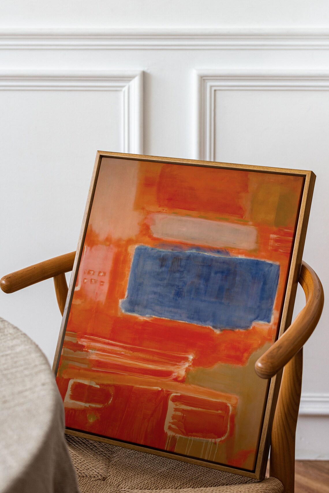 Mark Rothko Redblue Minimalist Exhibition Poster - Image 3