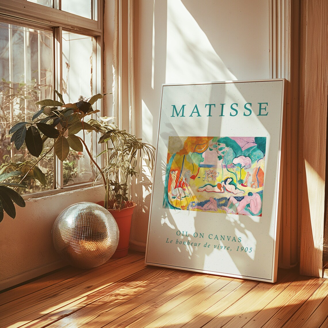 Matisse Le Bonheur De Vivre 1905 Poster Fauvist Landscape Bathers Art - Image 5