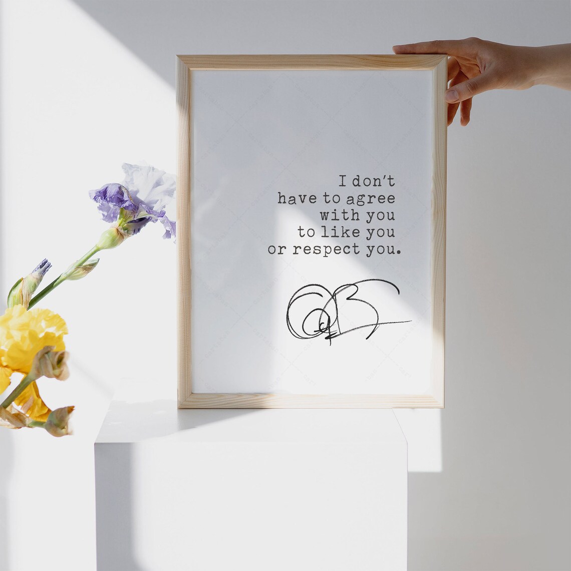 Anthony Bourdain Quote Art Print, Book Lovers Gift - Image 2