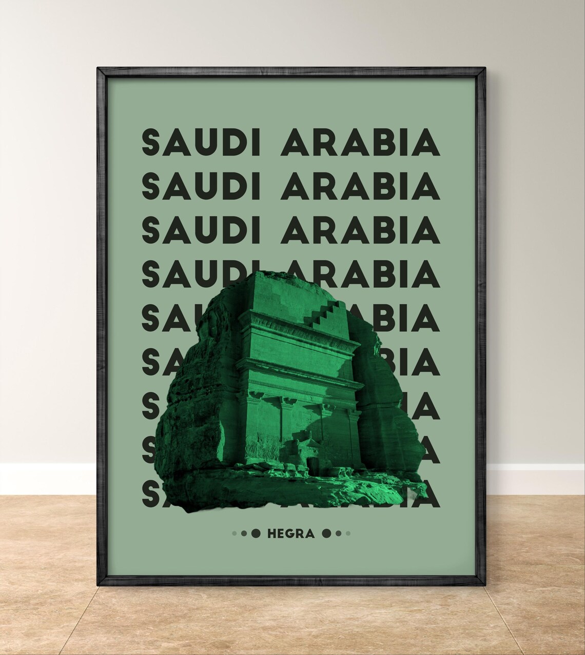 Saudi Arabia Hegra Poster, Ancient Nabatean Heritage - Image 4