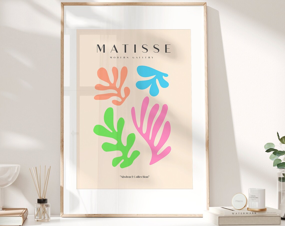 Matisse Print Henri Matisse Wall Art Matisse Exhibition Art Posters Unframed