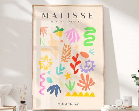 Matisse Print Henri Matisse Wall Art Matisse Exhibition Art Posters Unframed