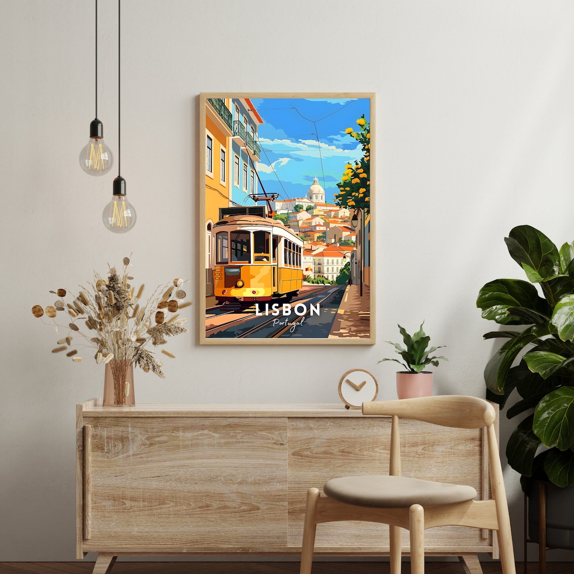 Lisbon Travel Poster, Portugal Travel Poster - Image 2