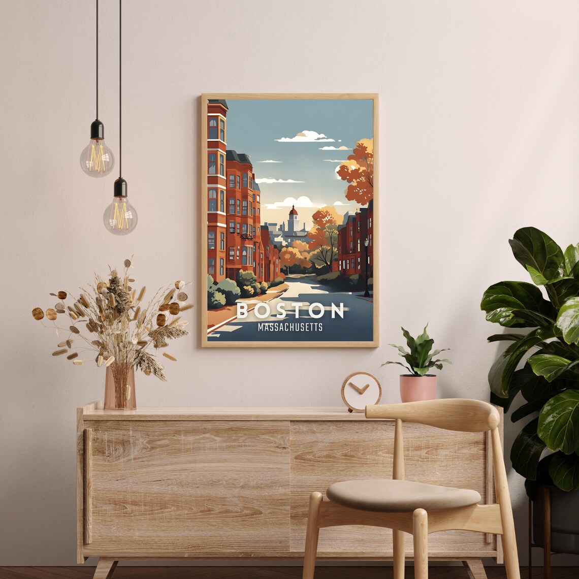 Boston Travel Poster, Boston Wall Art Print - Image 2