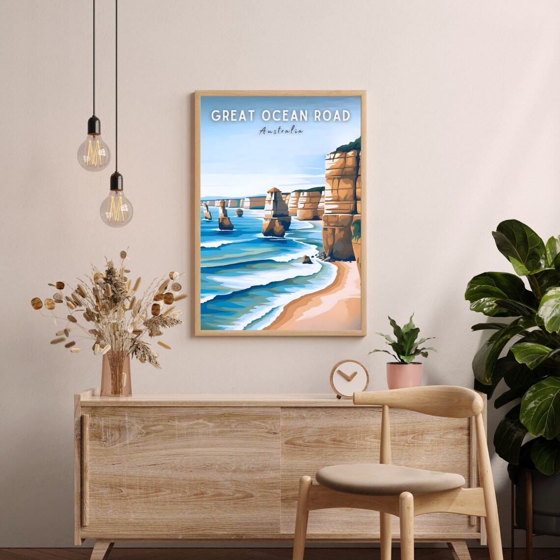 Great Ocean Road Australia Travel Poster - Image 2