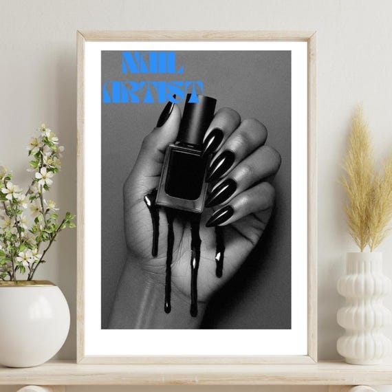 Beauty Salon Prints, Editorial Style Fashion Poster
