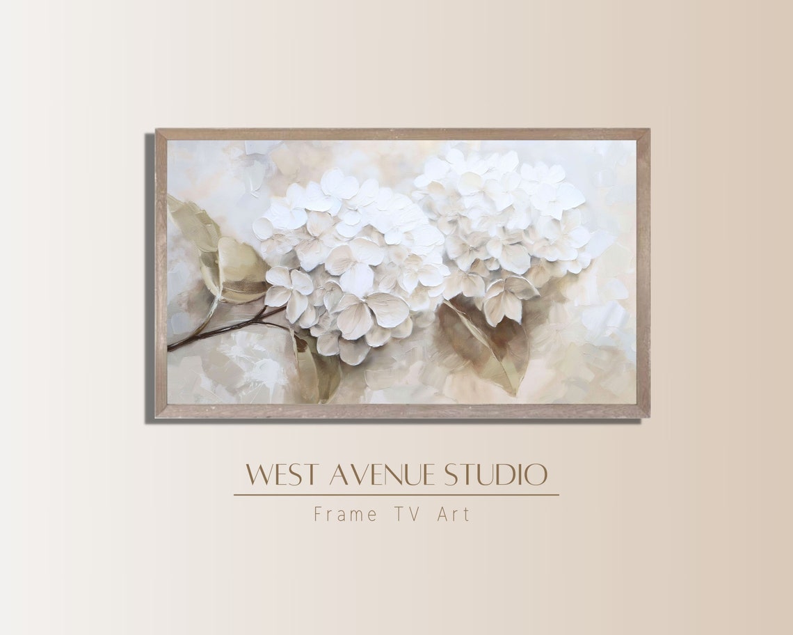 Spring Hydrangea, Frame TV Art - Image 2