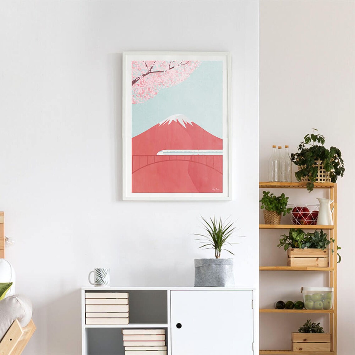 Mount Fuji by Henry Rivers, Japan Travel Poster - Image 4