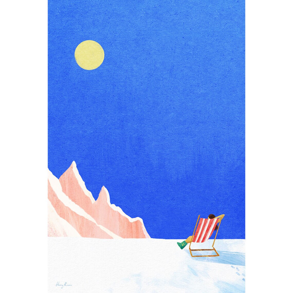 Apres Ski by Henry Rivers, Ski Bar Art Print - Image 3