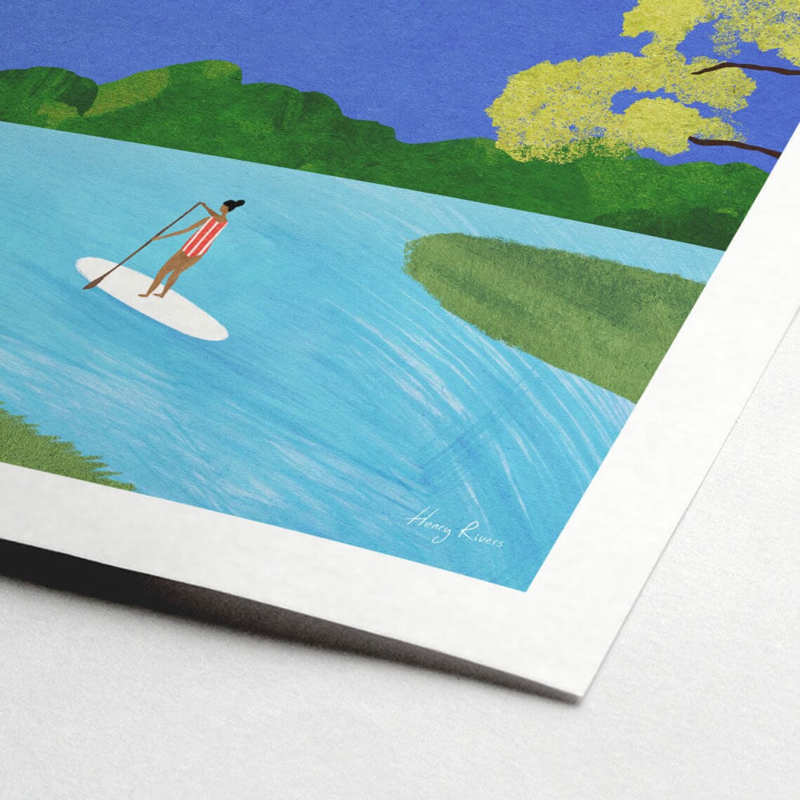 Stand Up Paddle Boarding Poster, Henry Rivers - Image 2