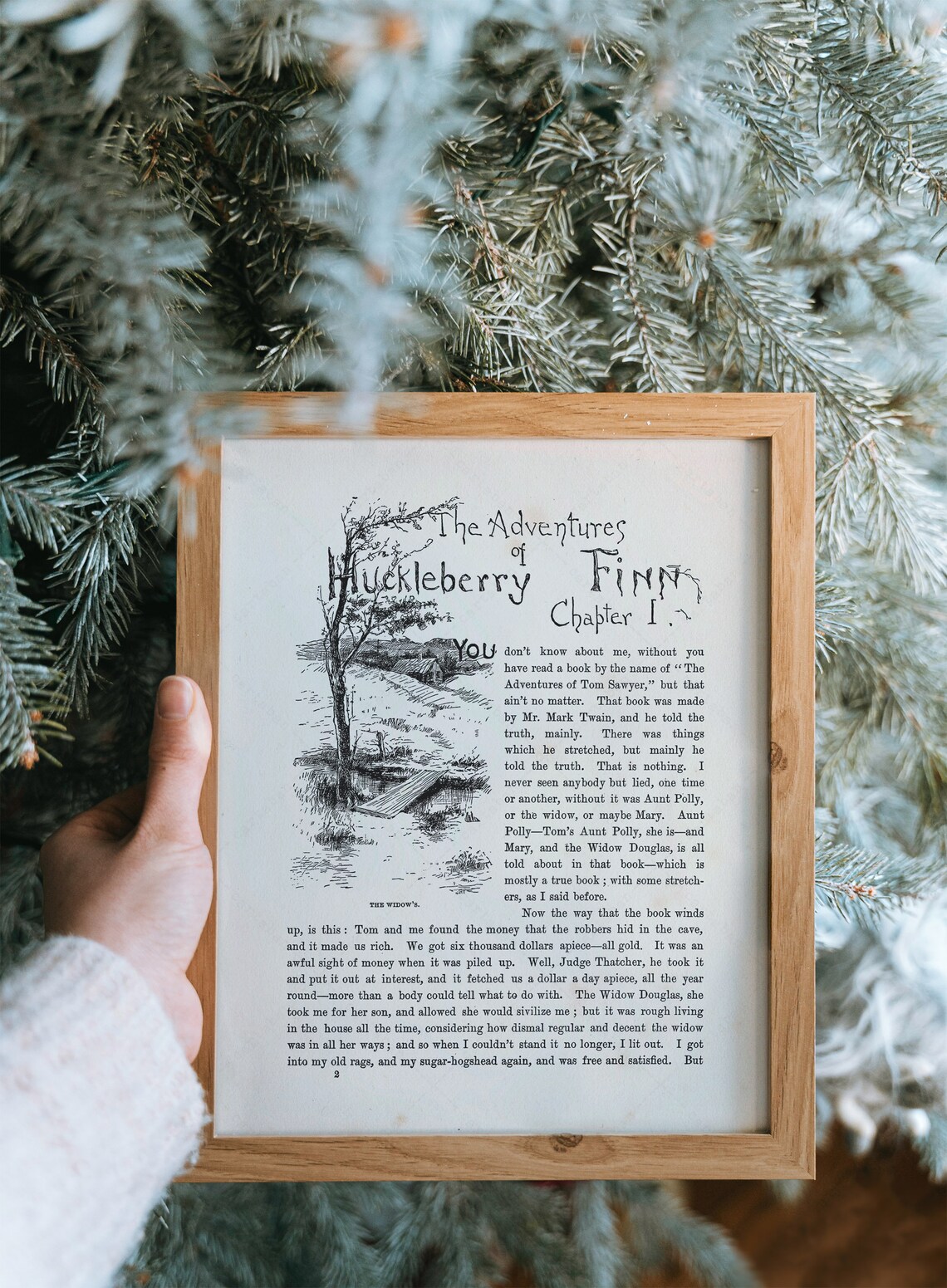 Adventures of Huckleberry Finn, 1885 First Edition Art Print - Image 4