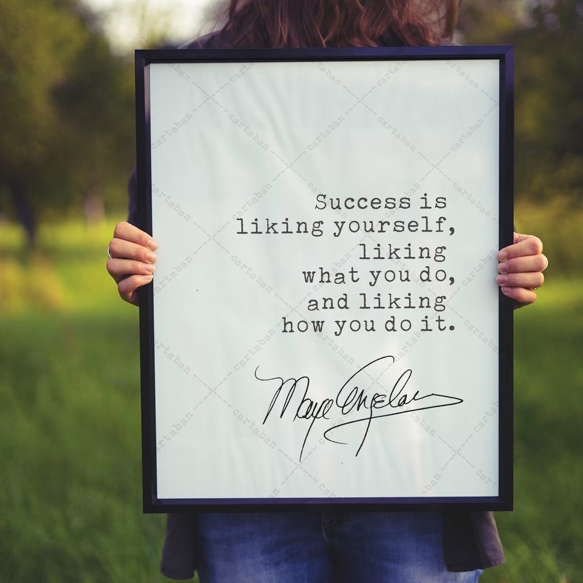Maya Angelou Quote Art Print, Reading Nook Decor - Image 3