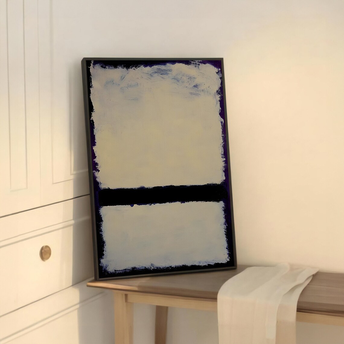 Mark Rokhto-Inspired Minimalist Abstract Painting - Image 5