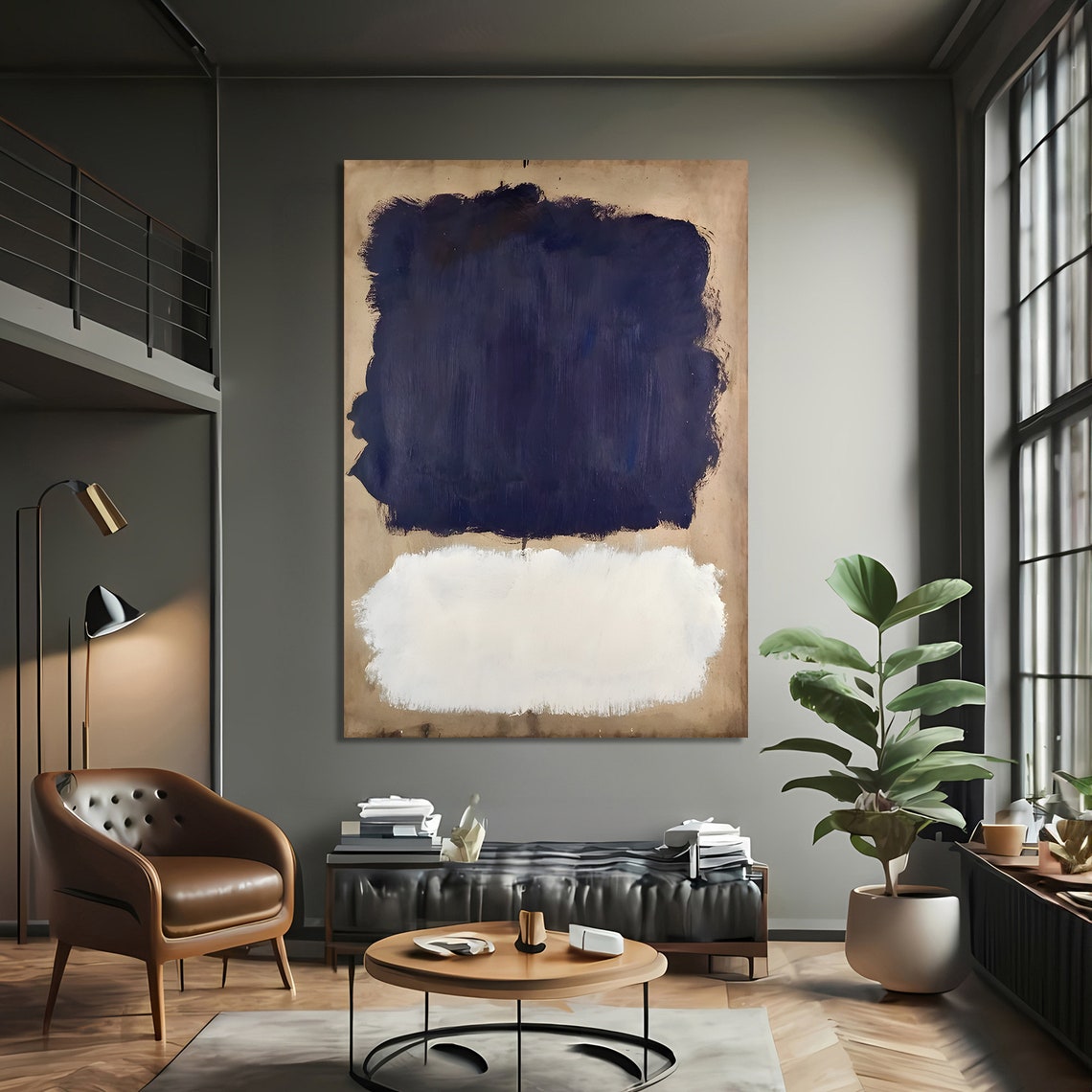Mark Rothko Style Abstract Art Print - Image 3