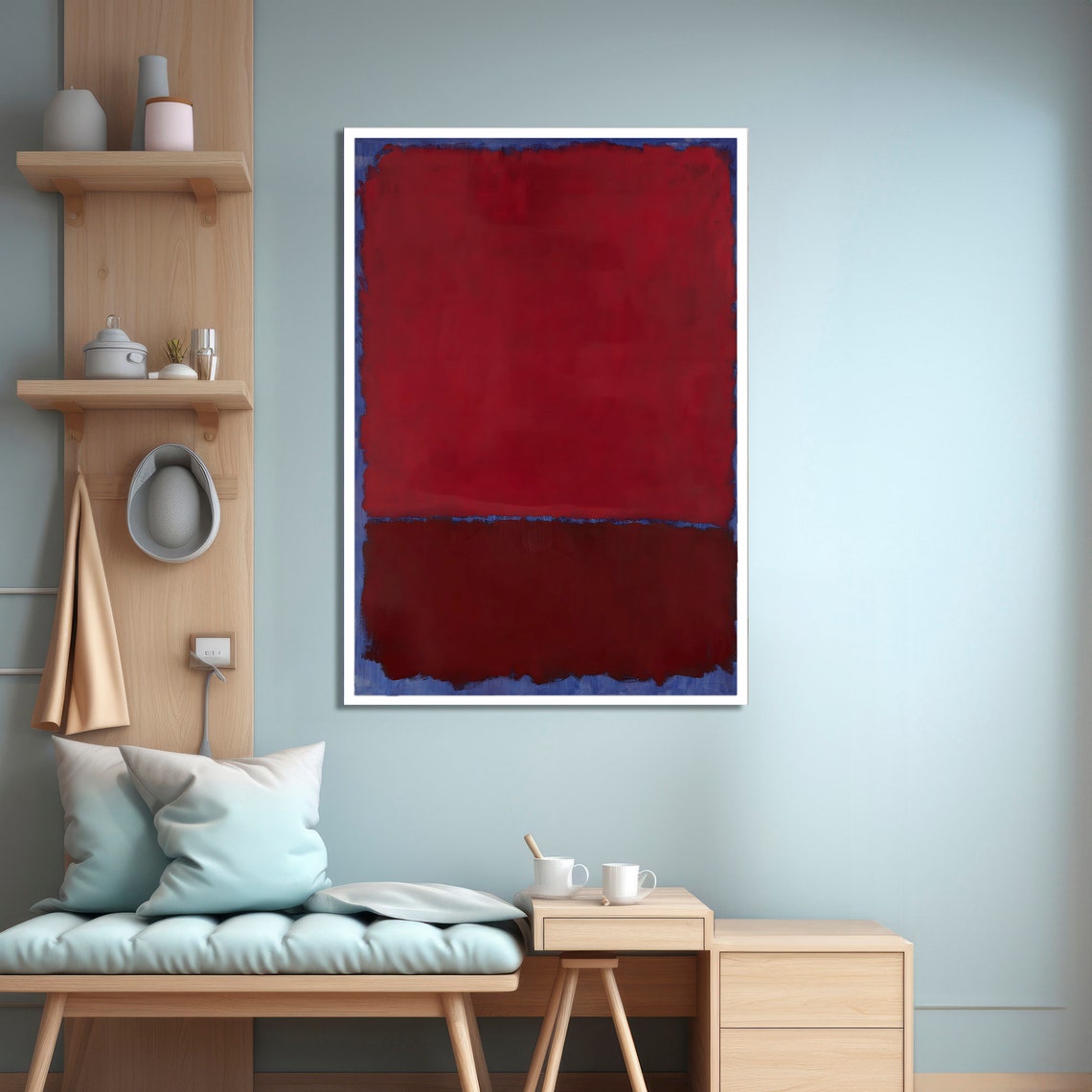 Mark Rothko Style Abstract Art Print - Image 4