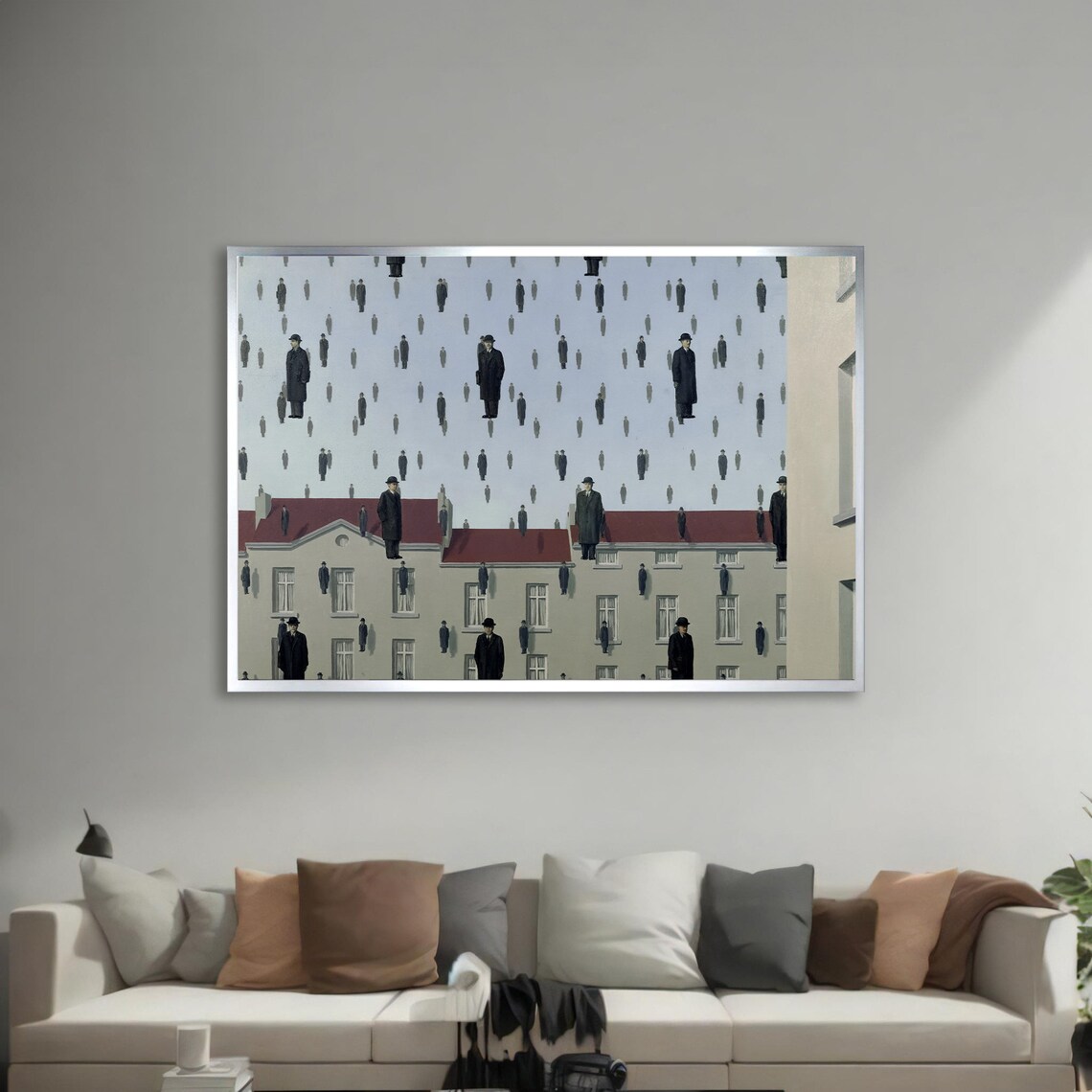 Ren Magrittes Golconda, Surrealist Masterpiece - Image 3