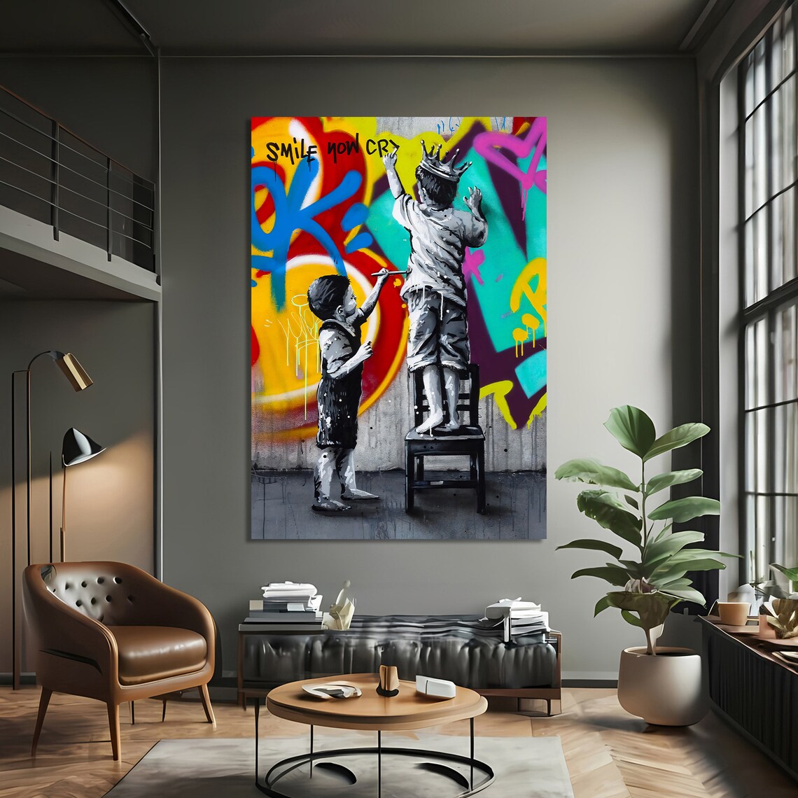 Urban Street Art Kids Print, Graffiti Painting - Image 3