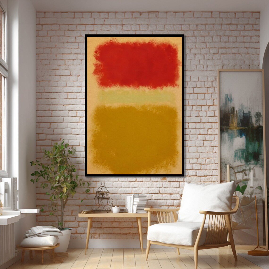Mark Rokhto Inspired Vibrant Abstract Art - Image 2
