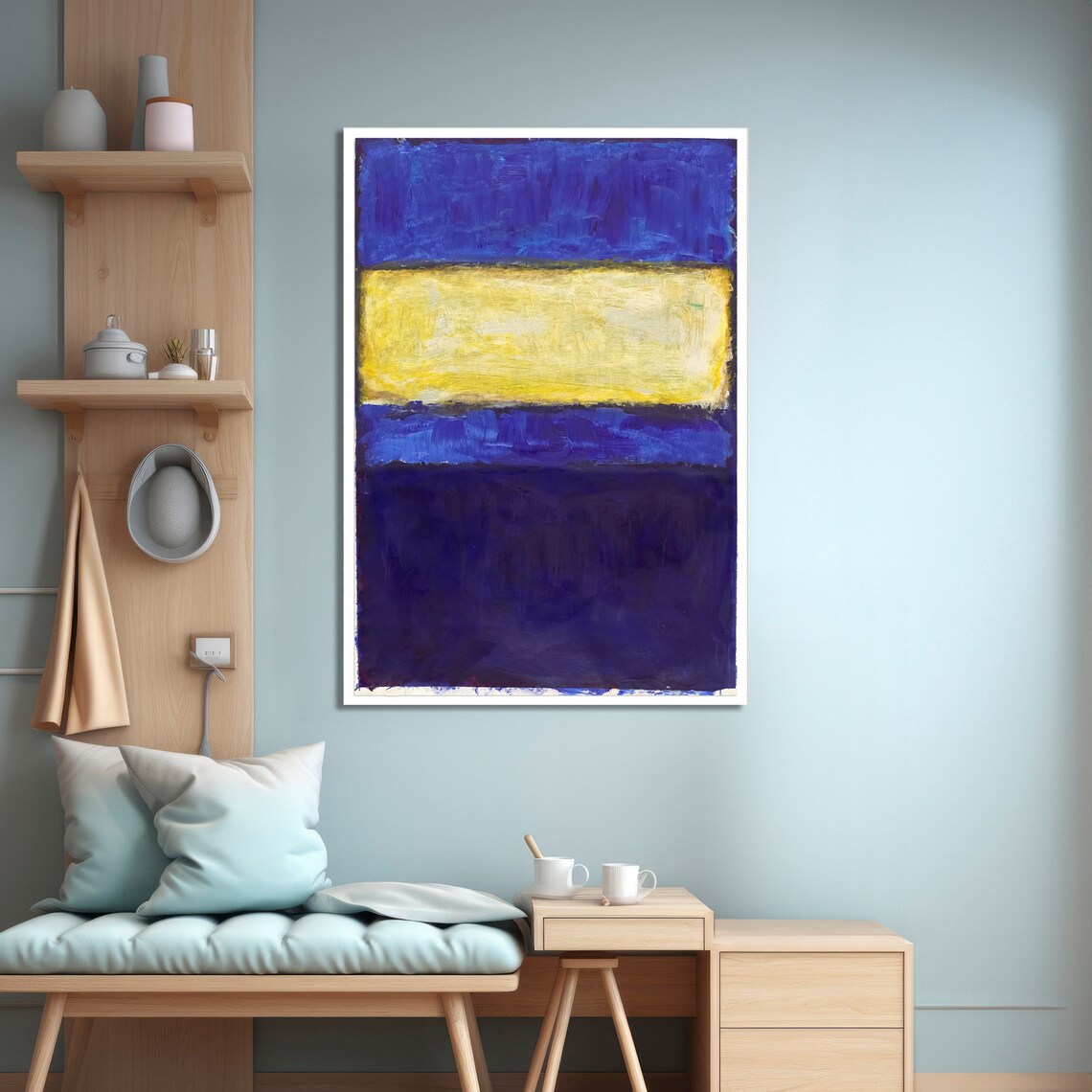 Mark Rothko Style Abstract Art Print, Contemporary Decor - Image 4